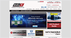 Desktop Screenshot of info-x.com