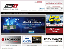 Tablet Screenshot of info-x.com